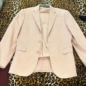 Express Light Pink Men’s Two-Button Blazer worn once!